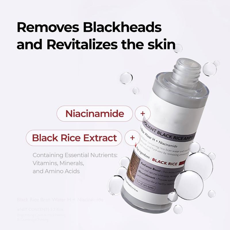 Peel Shot Glow Rice Ampoule Duo - Serums for Brightening, Exfoliating, and Moisturizing - Suitable for All Skin Types