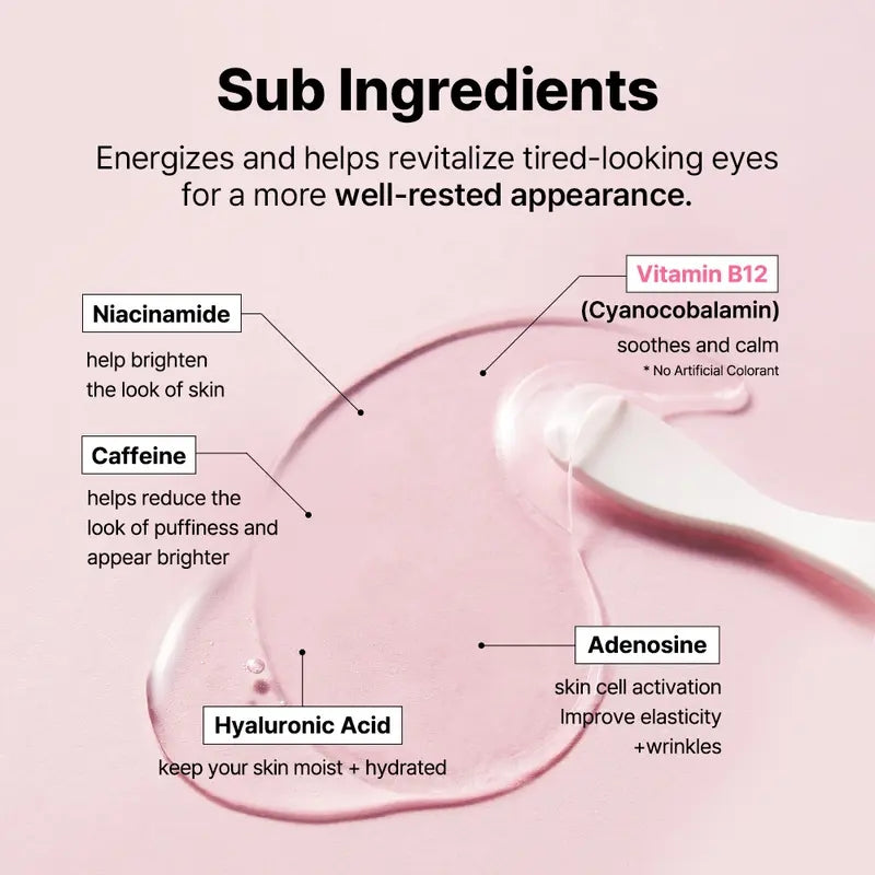 The Peptide Collagen Hydrogel Eye Patch (60 patches) | DEPUFFS UNDERYE BAGS IN JUST 10 MINUTES