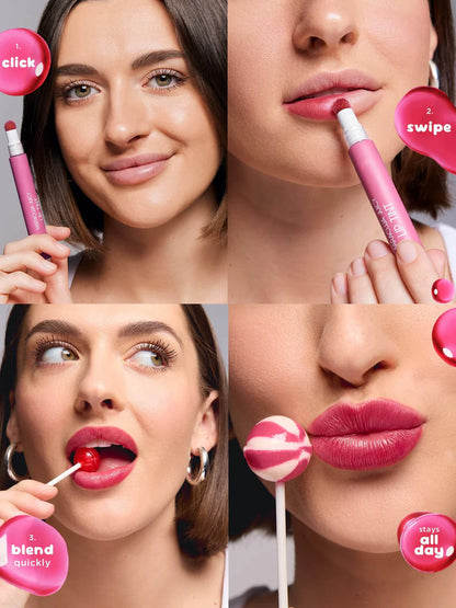 Dunkin' maracuja juicy lip tint stain + free charm duo