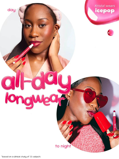Dunkin' maracuja juicy lip tint stain + free charm duo