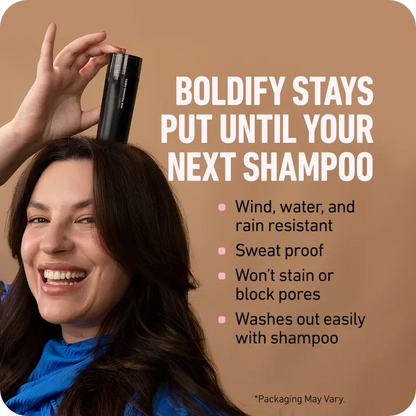 Hair Thickening Fibers - Natural Plant-Based Formula for Seamless Finish & Full Coverage - 8 oz - Women's Health Award Winner 2023