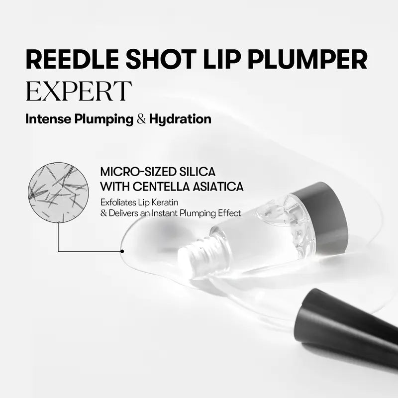 Reedleshot Lip Plumper gloss lips, Lip plump korean skincare products, kbeauty viral Comfort Glossy Lipgloss Makeup, Volufiline