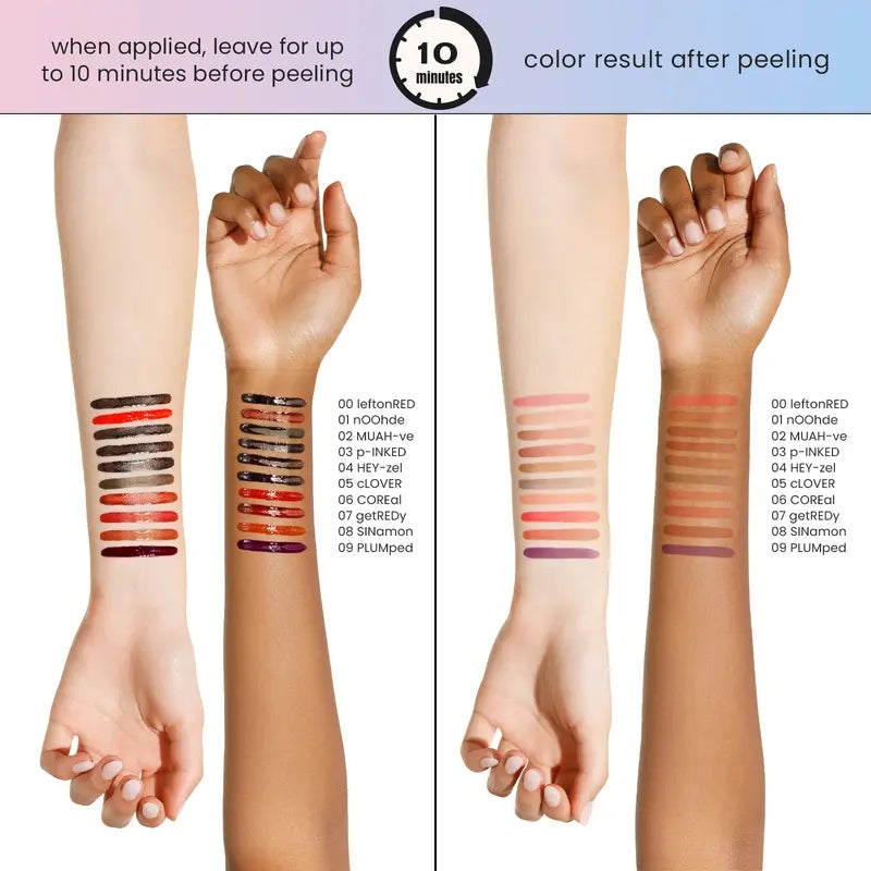 Lip Liner Stain - All Day & Night Lipliner with Hyaluronic Acid & Vitamin E - Long Lasting Formula - 0.12 fl oz / 3.5 ml